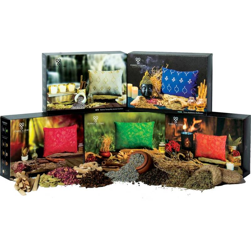 Vonný vankúš setr, pokoj a vyrovnanosť, sivá Vonný vankúš setr, pokoj a vyrovnanosť, sivá